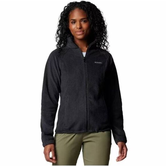 Columbia Jackets & Blazers - Columbia Women's Benton Springs Full-Zip Fleece Jacket Charcoal Black Medium